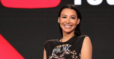 Naya Rivera participates in the "Step Up: High Water" panel during the YouTube Television Critics Association Winter Press Tour in Pasadena, California, U.S., Jan. 13, 2018. (AP Photo)