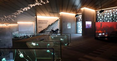 The second floor of the museum in Istanbul, July 7, 2020. (AA PHOTO)