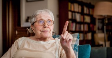 Considered one of Turkey's most revered intellectuals, Adalet Ağaoğlu also wrote memoirs and short stories. (FILE Photo via Günaydın)