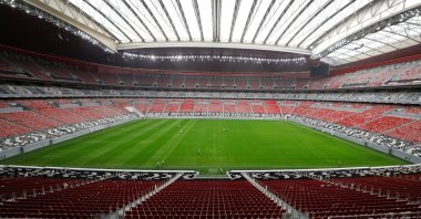 A general view of Al Bayt Stadium, built for the upcoming 2022 FIFA World Cup championship, Doha, Qatar, Dec. 17, 2019. (Reuters Photo)