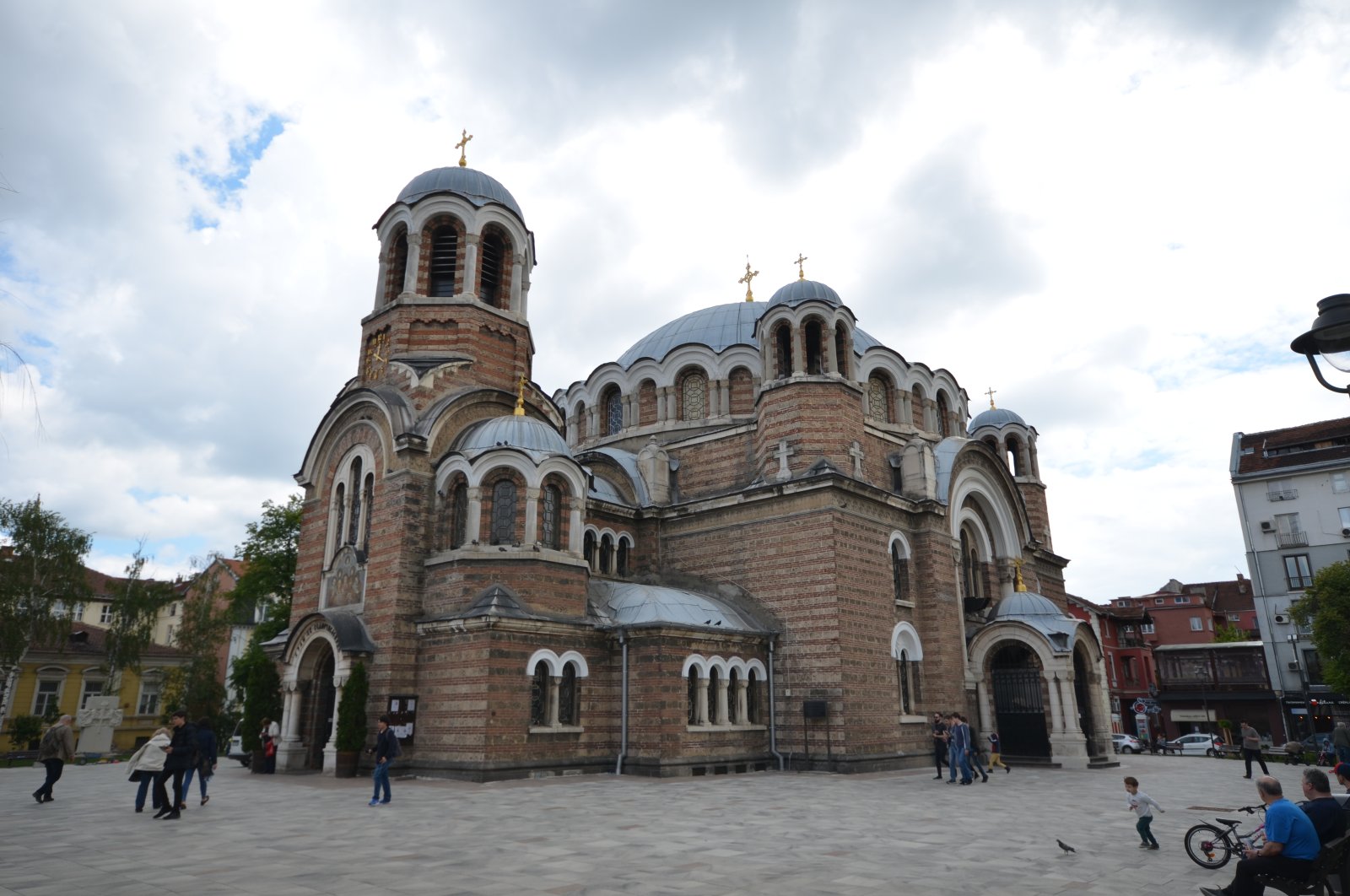 Mehmed Pasha Mosque, built by Mimar Sinan in Sofia and later turned into a church, is seen in this photo dated July 16, 2020 (AA PHOTO)