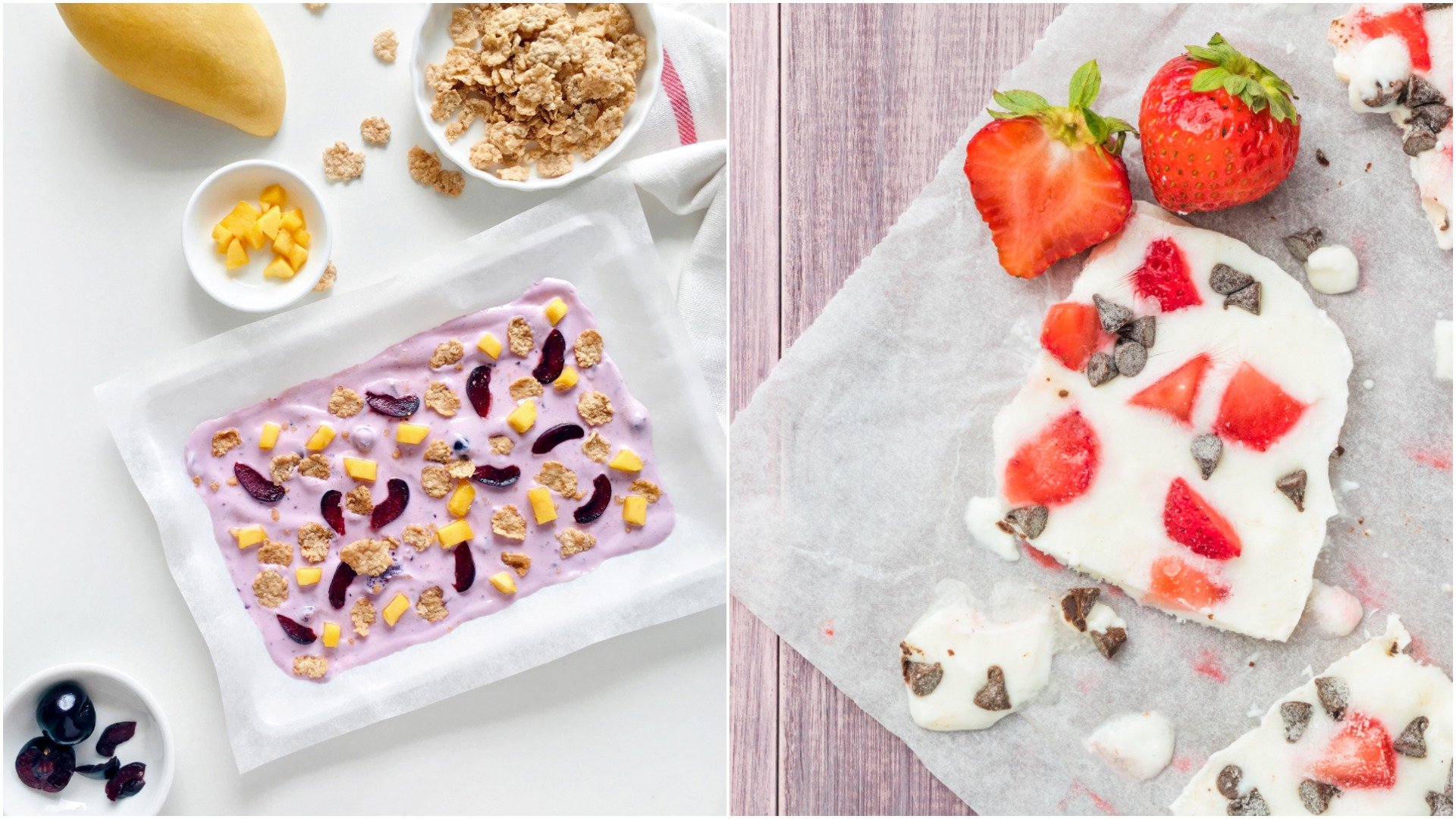 Try adding some crushed nuts, chocolate chips or other fruits to your yogurt bark for extra color and flavor. (iStock Photos)