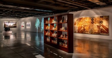 An exhibition at Istanbul Modern. (Courtesy of Istanbul Modern)