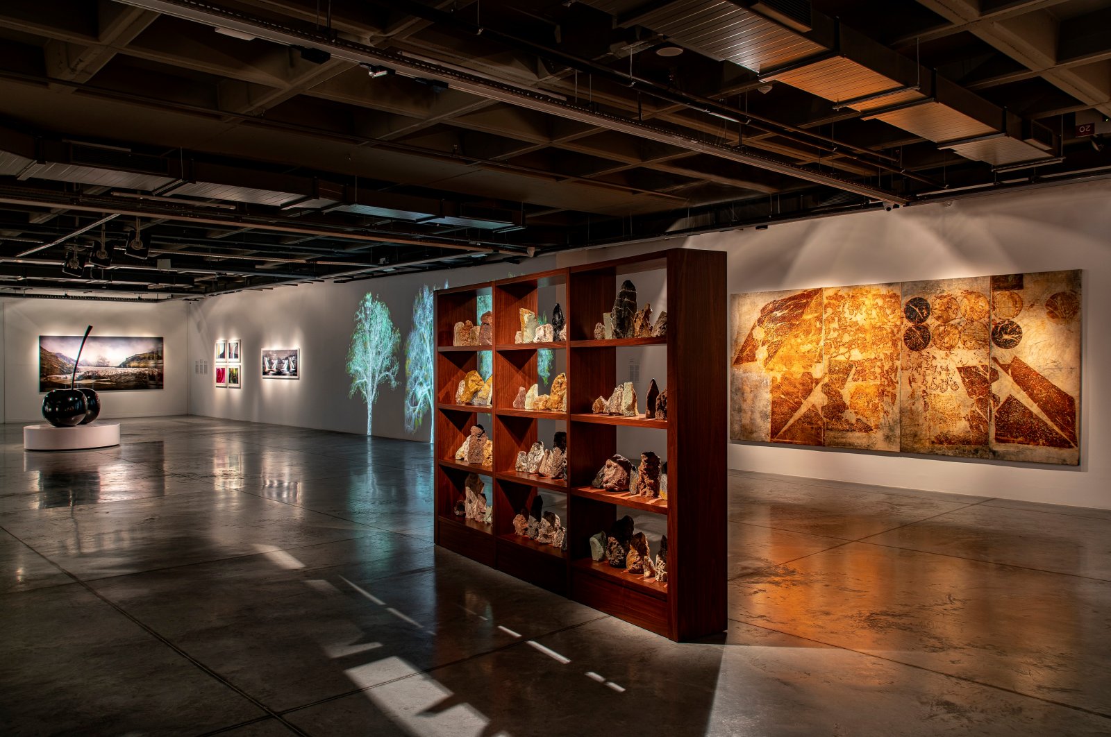 An exhibition at Istanbul Modern. (Courtesy of Istanbul Modern)