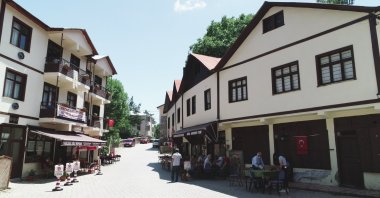 A view of the Tamzara neighborhood in Giresun, northern Turkey, July 18, 2020. (AA Photo)