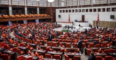 The Turkish Parliament addressed the issue of domestic violence and femicide with a discussion that took place during a plenary session on Wednesday, July 22, 2020. (AA Photo)