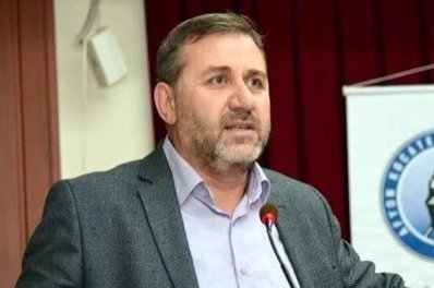 Ahmet Yaramış speaks at an event in Afyon province in western Turkey, July 14, 2020. (DHA Photo)