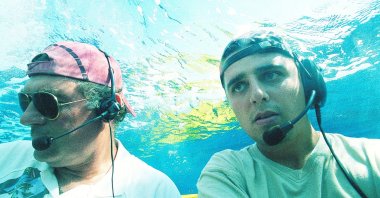 American George Fletcher Bass (L) is widely accepted as the father of underwater archaeology. (FILE Photo)