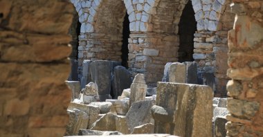 The ancient city of Iasos in the Turkish Aegean is famed for its unique marble structures. (AA Photo)