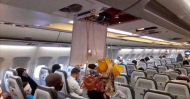 An image grab from a video released by state-run Iran Press news agency on July 24, 2020. (AFP Photo)