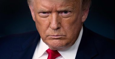 U.S. President Donald Trump speaks to the press in the Brady Briefing Room of the White House in Washington, DC, July 28, 2020. (AFP Photo)