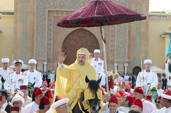The allegiance ceremony of King Mohammed VI of Morocco, Rabat, Morocco, July 30, 2019. (Courtesy of Mohammed VI Foundation of African Oulema)