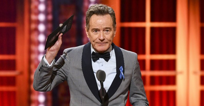 Bryan Cranston during the 73rd annual Tony Awards in New York, U.S., June 9, 2019. (AP Photo)