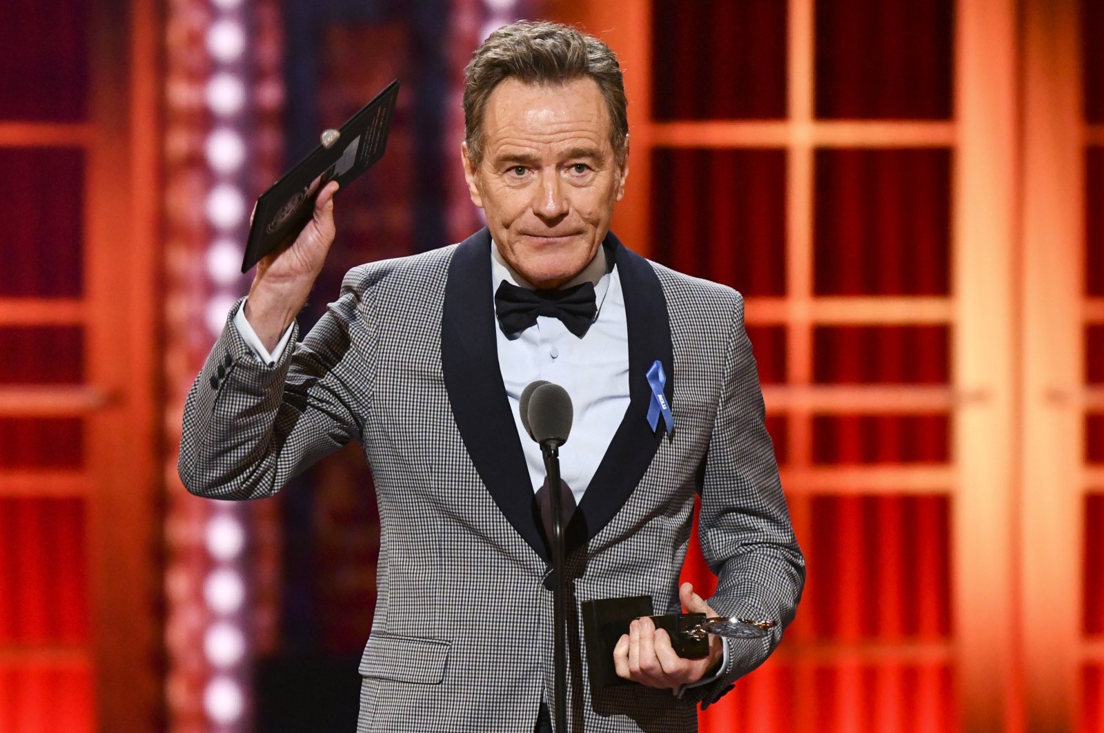 Bryan Cranston during the 73rd annual Tony Awards in New York, U.S., June 9, 2019. (AP Photo)