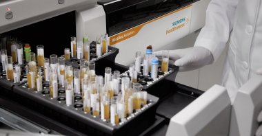 This undated file photo shows a lab at a Siemens Healthineers building in Germany. (Courtesy of Siemens Healthineers)