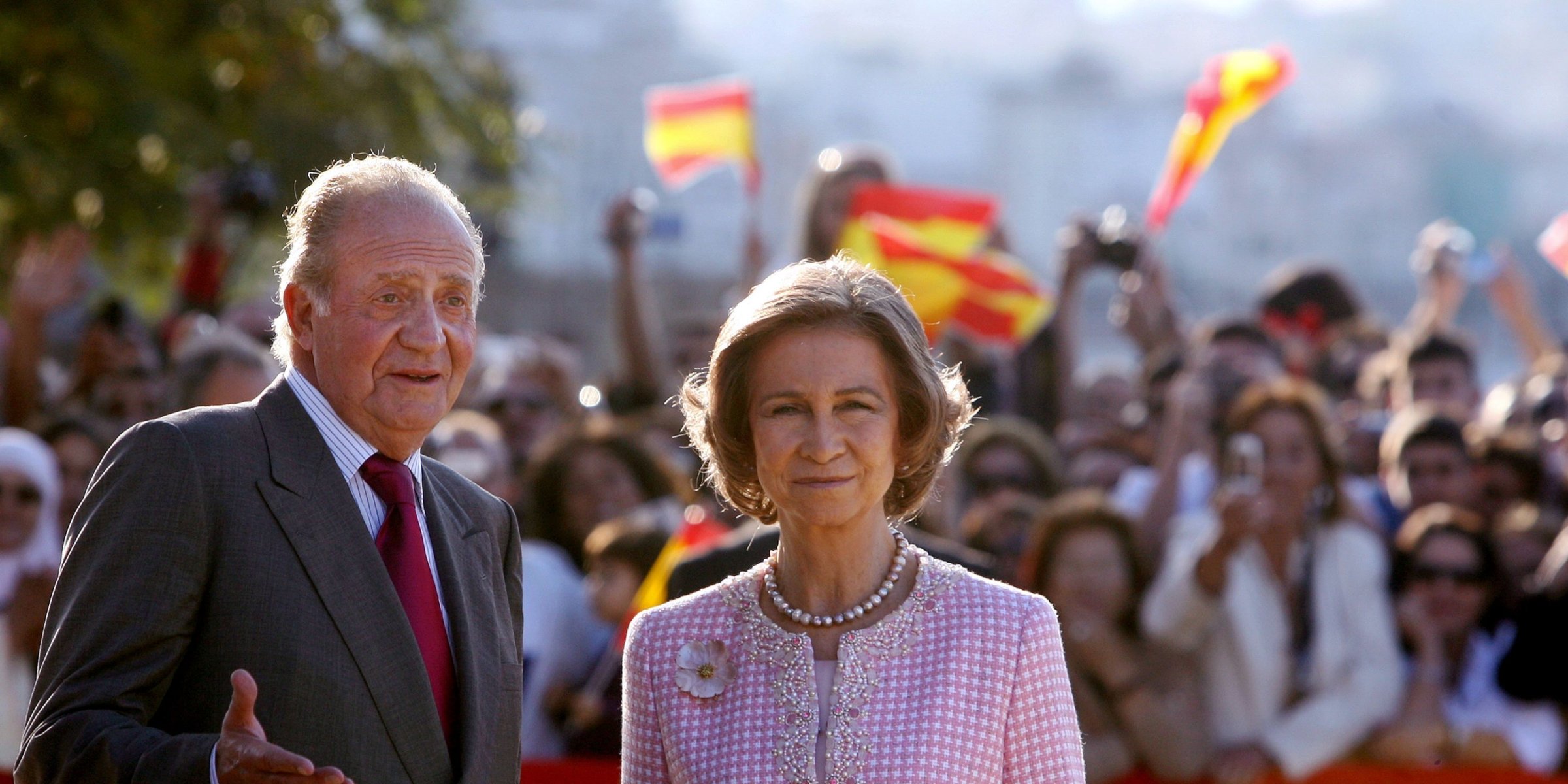 Короли Испании Хуан Карлос и София