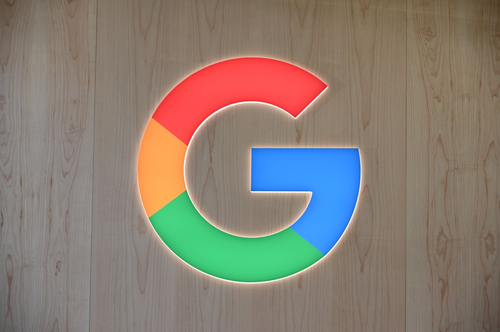 The Google logo is seen at the 2020 Consumer Electronics Show (CES) in Las Vegas, Nevada, U.S., Jan. 8, 2020. (AFP Photo)