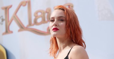 Original song performer Zara Larsson poses at the premiere for the movie "Klaus" in Los Angeles, California, U.S., Nov. 2, 2019. (Reuters Photo)