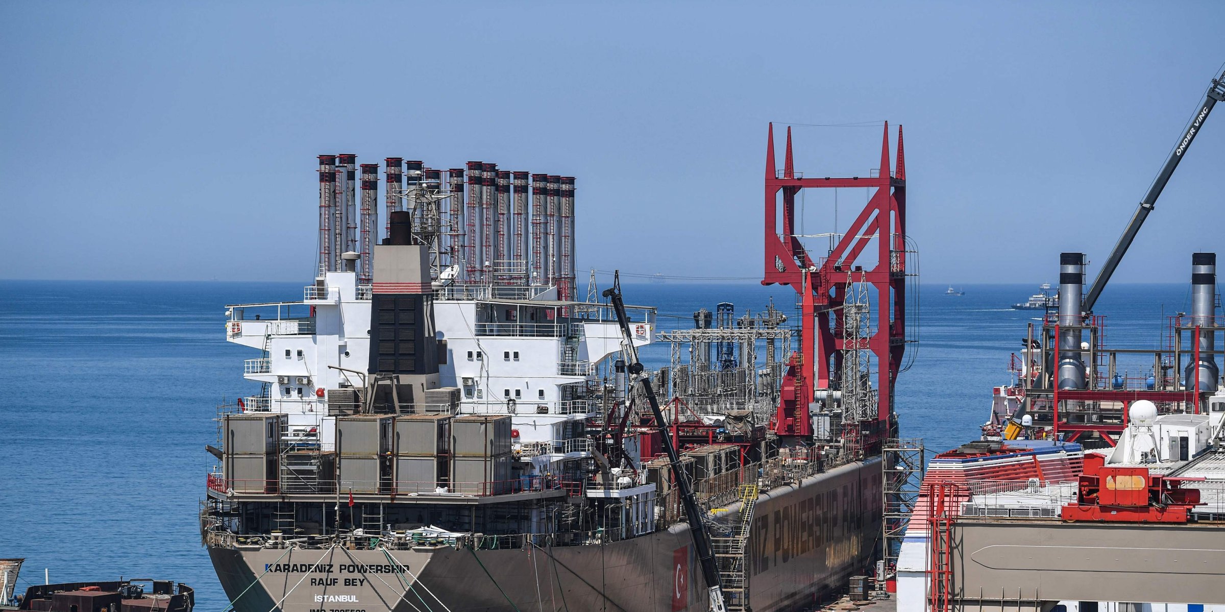 Turkish conglomerate's power ships unharmed by Beirut