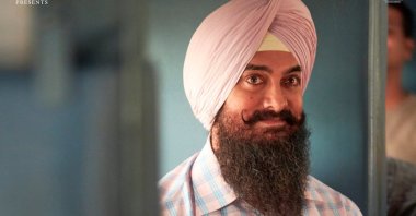 A poster of "Laal Singh Chaddha."  (DHA PHOTO)