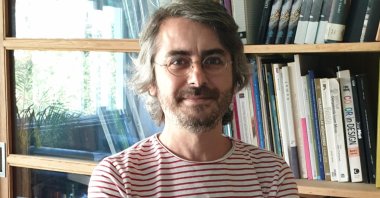 Ethem Şallı poses during his interview with Anadolu Agency, Istanbul, Turkey, Aug. 10, 2020. (AA PHOTO)