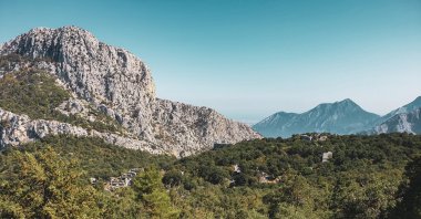 Though mostly in ruins, the ancient city of Termessos is still spectacular and now surrounded by a sea of green. (Photo by Argun Konuk)