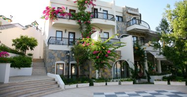 Foreigners looking for holiday homes often prefer luxury villas, such as the one pictured here in Bodrum, southwestern Turkey, Aug. 10, 2013. (iStock Photo)