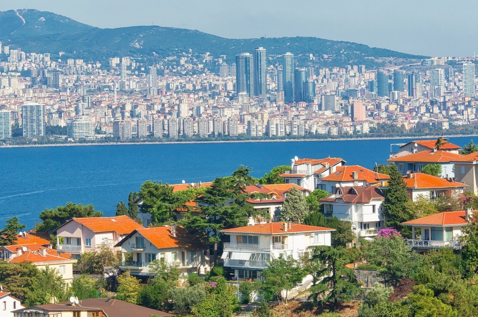 A view from Büyükada, one of the Princes' Islands, across from the Asian side of Istanbul, Turkey, Nov. 24, 2019. (iStock Photo by Ekaterina Polischuk)