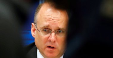 U.S. special arms control envoy Marshall Billingslea speaks to the media in Vienna, Austria, June 23, 2020. (Reuters Photo)