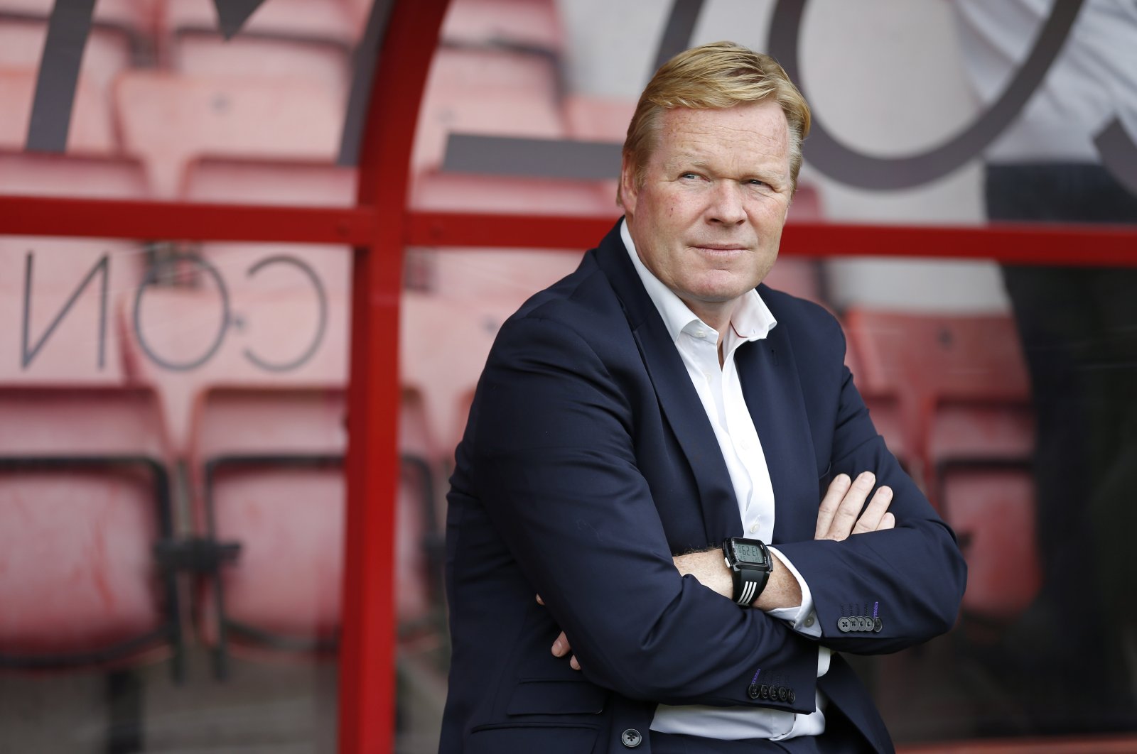 Ronald Koeman before a game between AFC Bournemouth and Everton, in Bournemouth, Britain, Sept. 24, 2016. (Reuters Photo)