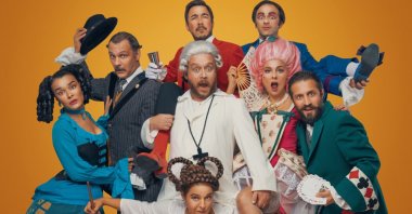 A banner of "Tartuffe." (Courtesy of Zorlu PSM)