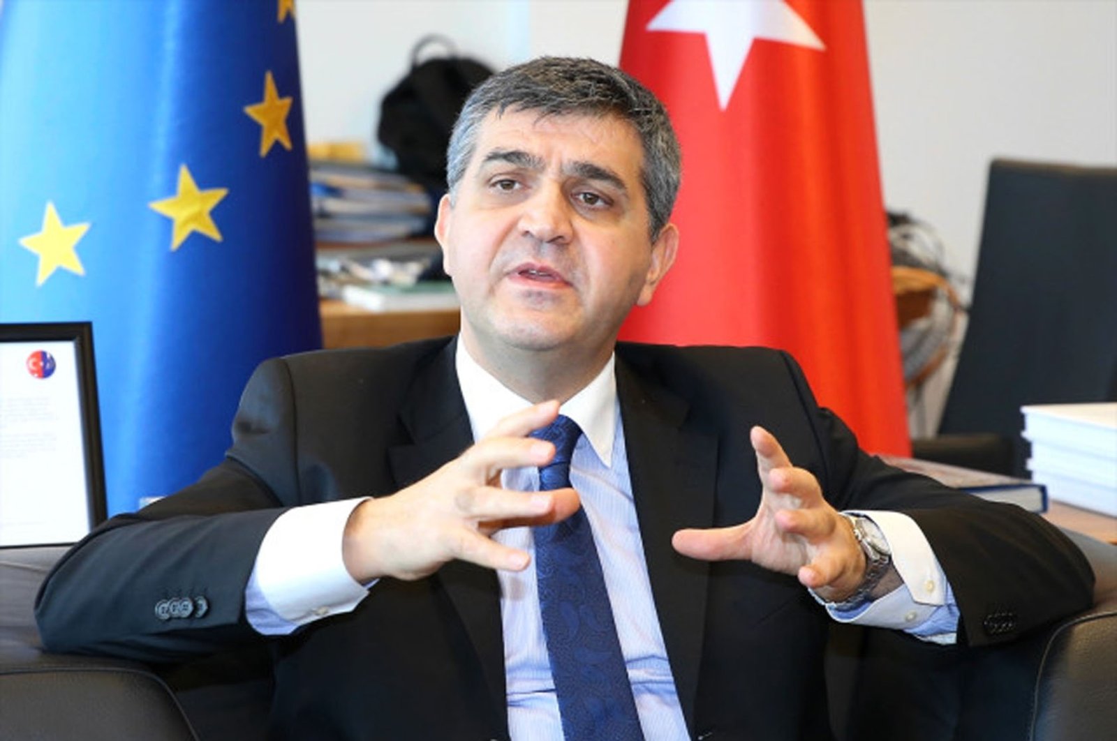 Faruk Kaymakçı, Turkey's deputy foreign minister and director for EU Affairs. 
