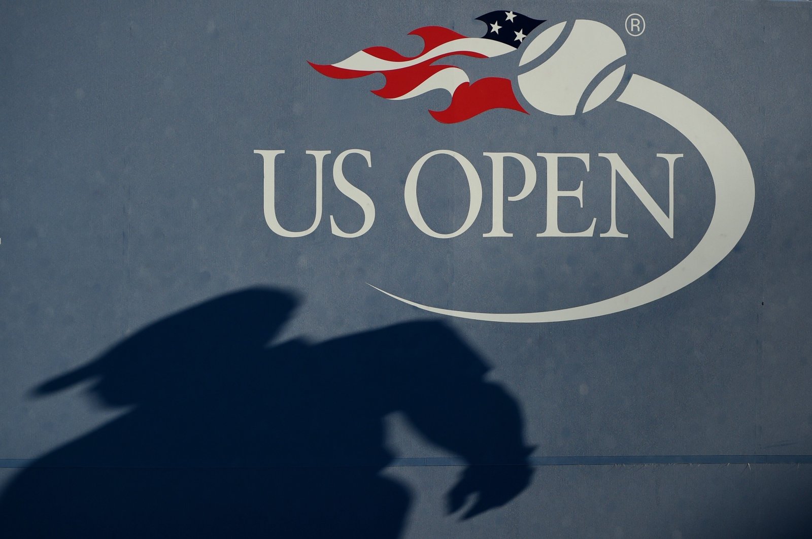 The U.S. Open logo is seen during a tennis match in New York City, New York, U.S., Sept. 3, 2016. (AFP Photo)