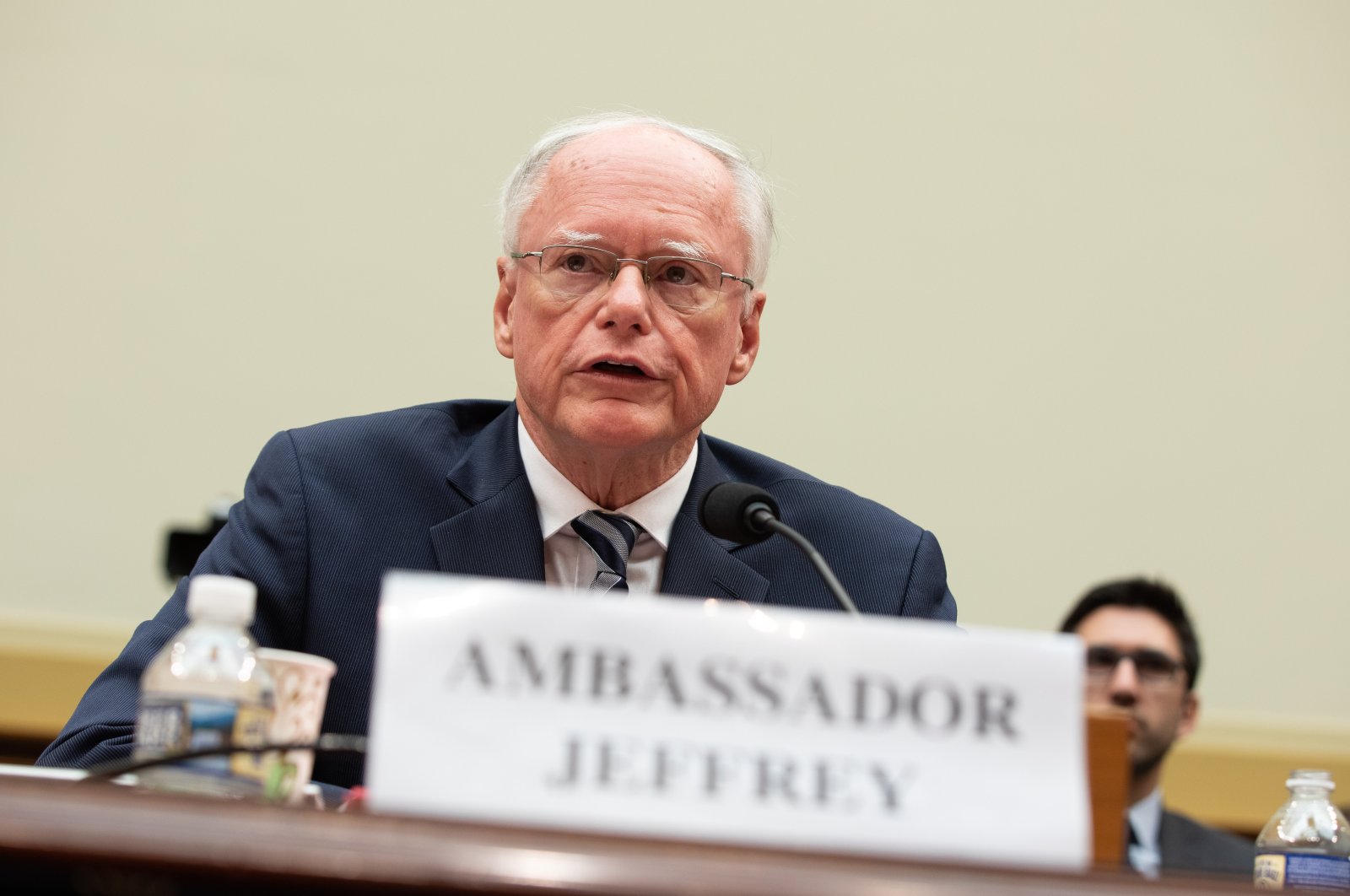 U.S. Special Envoy for Syria James Jeffery answers questions before the U.S. House Foreign Affairs Committee, May 22, 2019. (AA Photo)