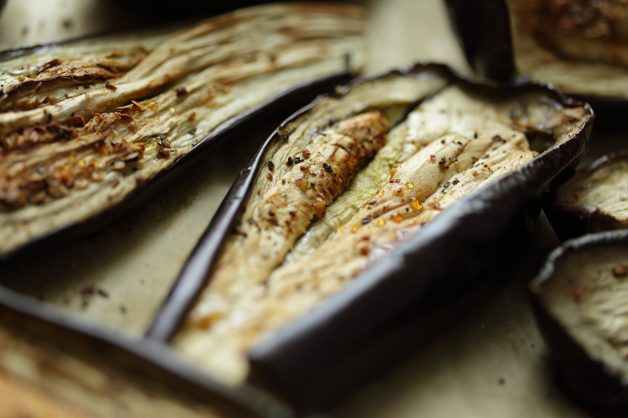 Roasted eggplants (iStock Photo)
