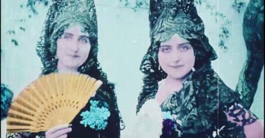 Still shot from “In Sunny Spain.”