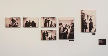 An exhibition view in Forum at SALT Beyoğlu, Istanbul. (PHOTO COURTESY OF SALT Research)