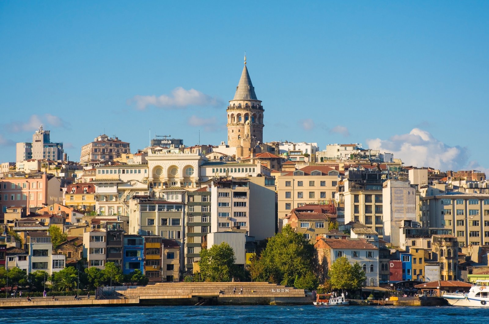 If you rent in Istanbul's Beyoğlu neighborhood, you'll wake up to the sounds of seagulls and local fishermen, with possible views of the Galata Tower. (iStock Photo)