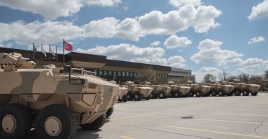 The FNSS has delivered total of 172 armored vehicles to Oman to date. (Photo by FNSS via AA)