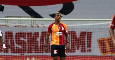 Mario Lemina during a match against Gaziantep in Istanbul, Turkey, June 21, 2020. (İHA Photo)