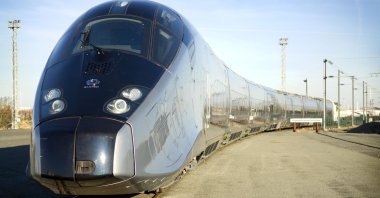 An undated photo of a high-speed TGV train that operates all over France. (AP Photo)
