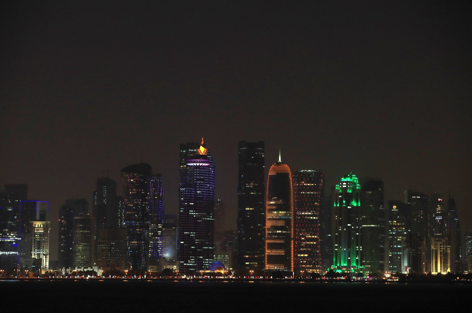 A general view of the Financial District in Doha, Qatar, Dec. 19, 2019. (Reuters Photo)