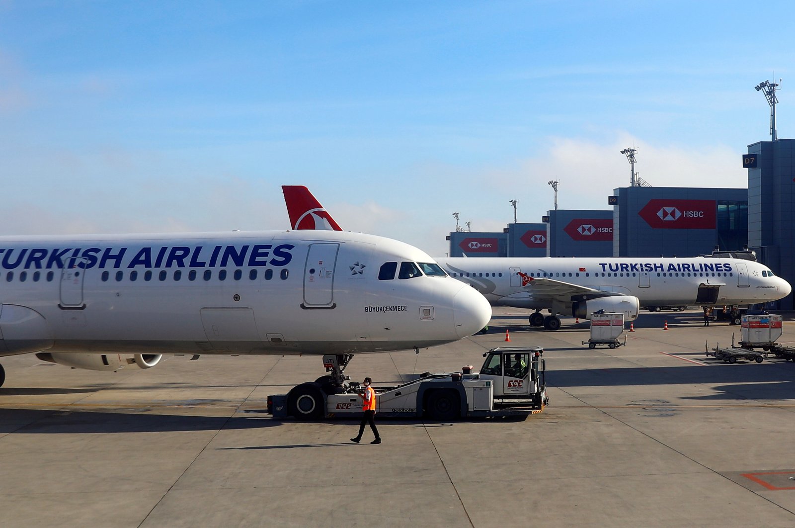 Turkish Airlines planes sit at Istanbul Airport, Istanbul, Turkey, May 27, 2019. (Reuters Photo)