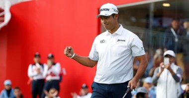 Hideki Matsuyama celebrates after winning in tournament's 2016 edition, in Shanghai, China, Oct. 30, 2016. (Reuters Photo)