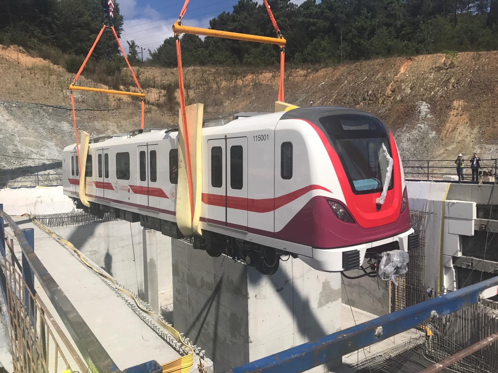 performance tests to start on high speed metro line to istanbul airport daily sabah