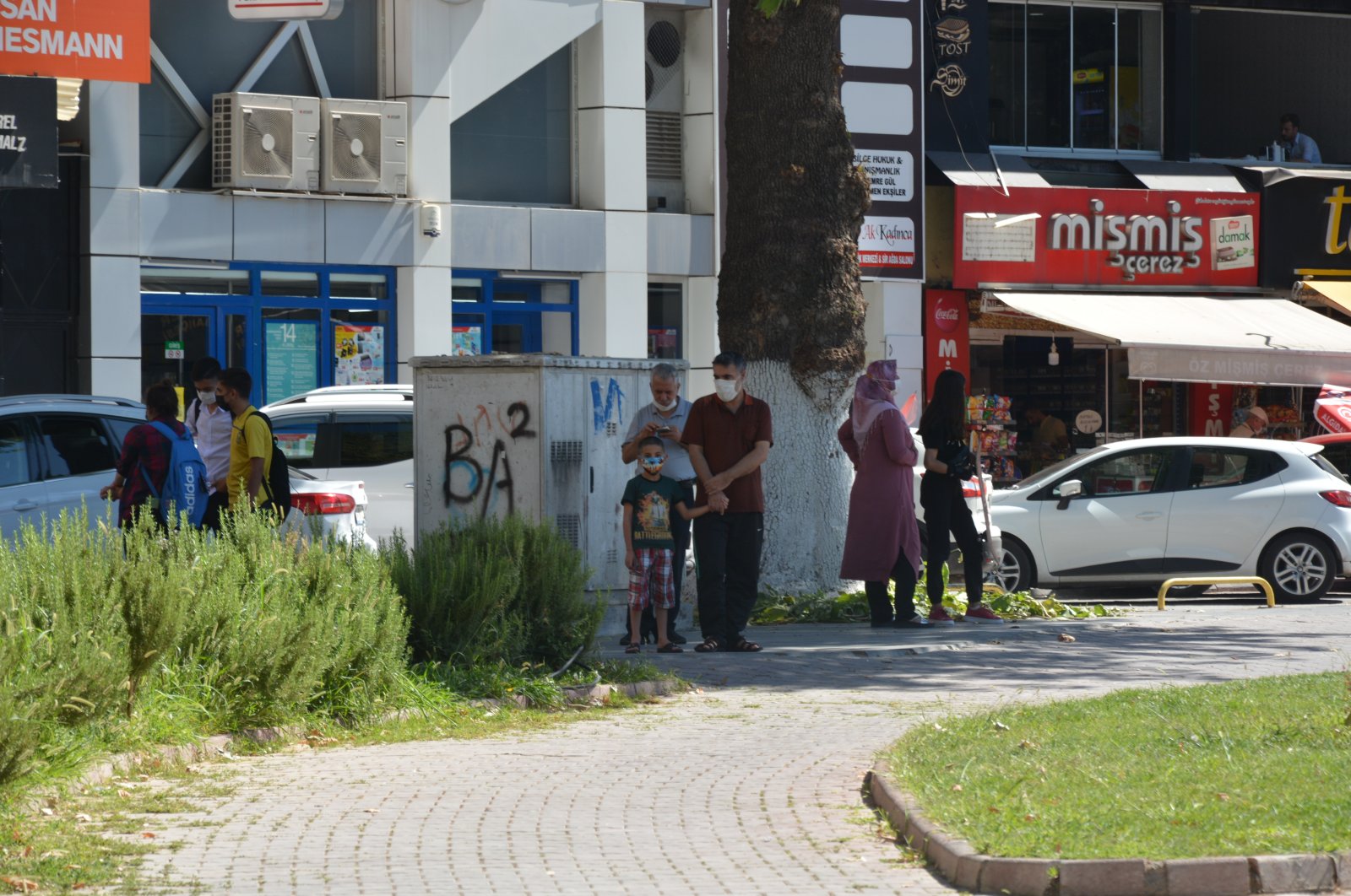 People on the street in the Pütürge district, in Malatya, eastern Turkey, Sept. 8, 2020. (AA Photo)