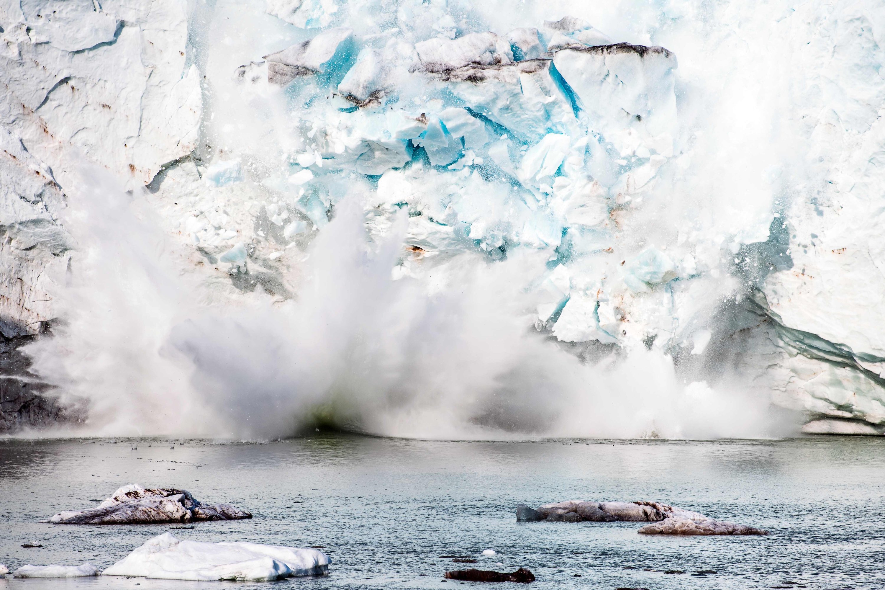 Iceberg - Arctic, Melting, Calving