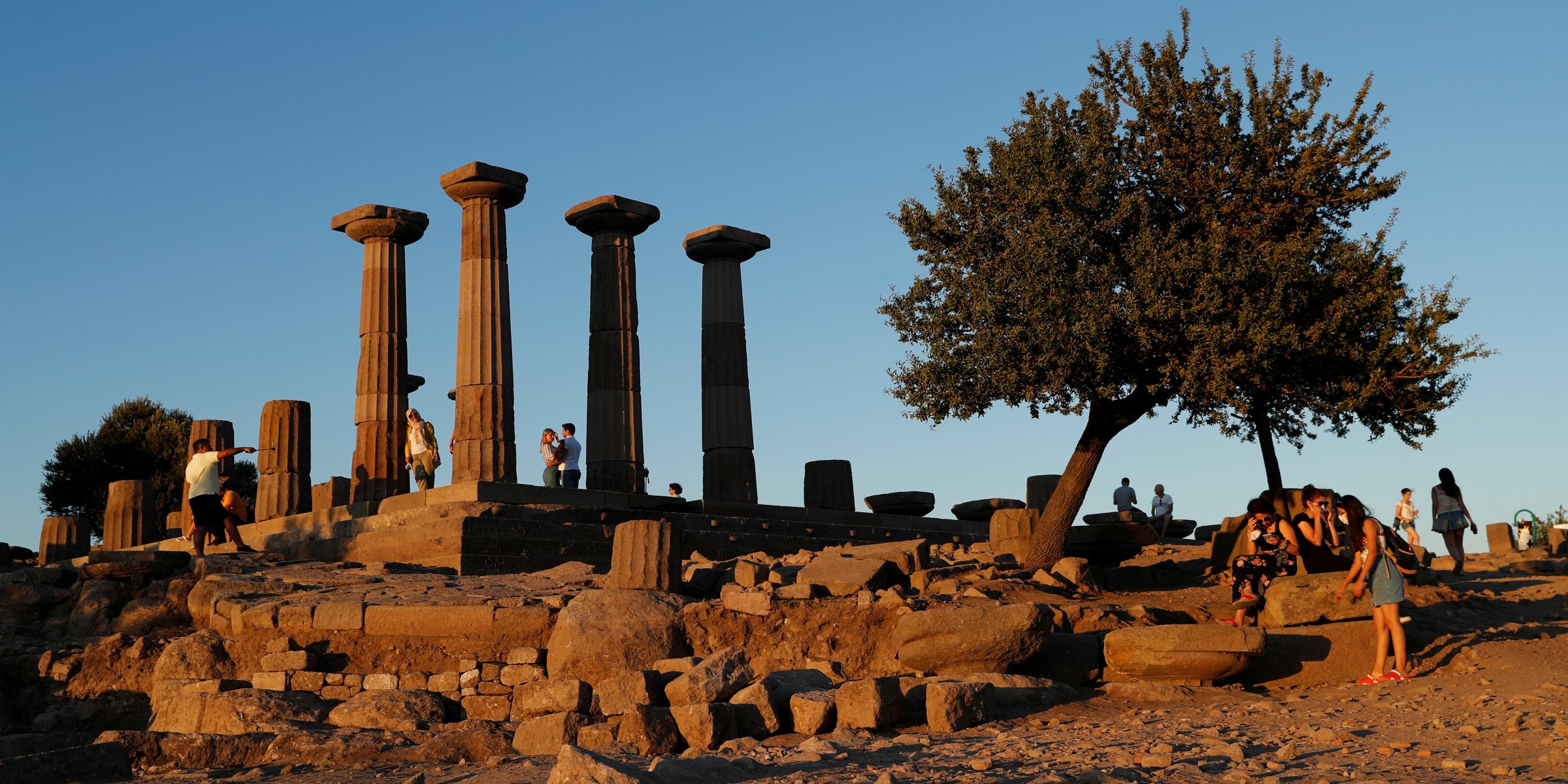 Land of legends Visiting ancient sites of Troy and Assos in September