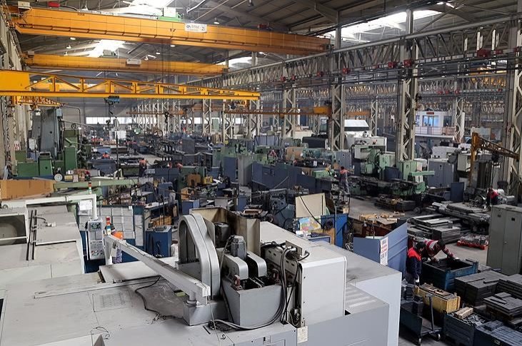 Turkey's machinery exports were down 10.6% year-on-year in the first eight months of 2020. (AA Photo)