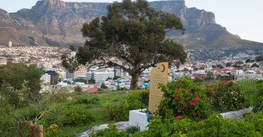 The tomb of Ebubekir Efendi in Cape Town, South Africa, Sept. 8, 2015. (AA Photo)
